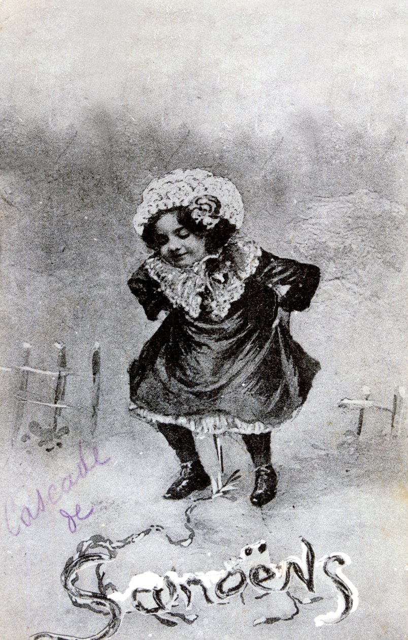 Franskt vykort, c1900 av Unbekannt