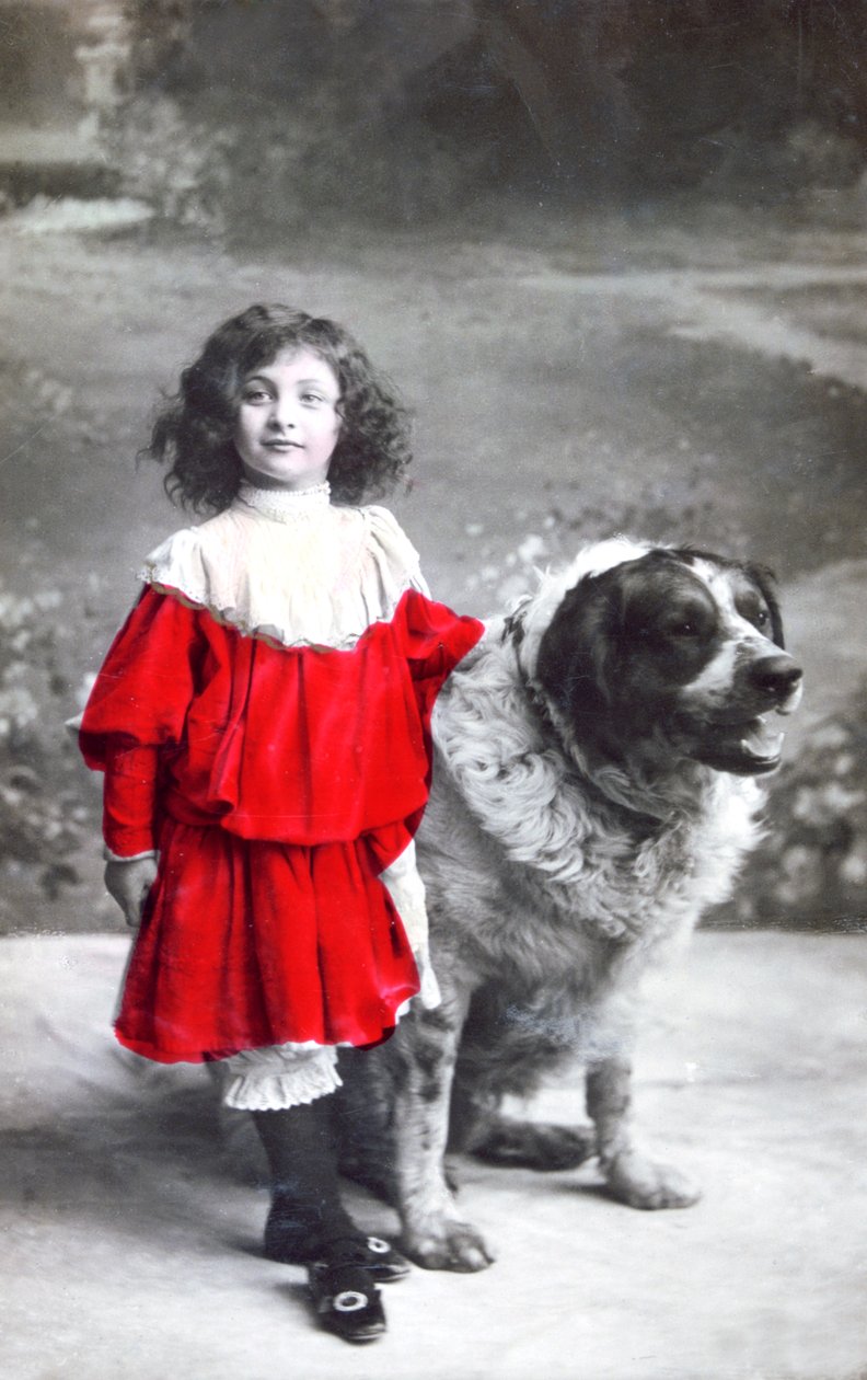 Franskt vykort, c1900 av Unbekannt