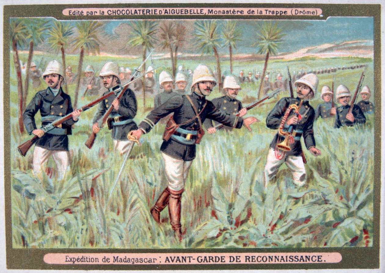 Franska spaningstrupper, Madagaskarexpeditionen, 1883-1896 av Unbekannt
