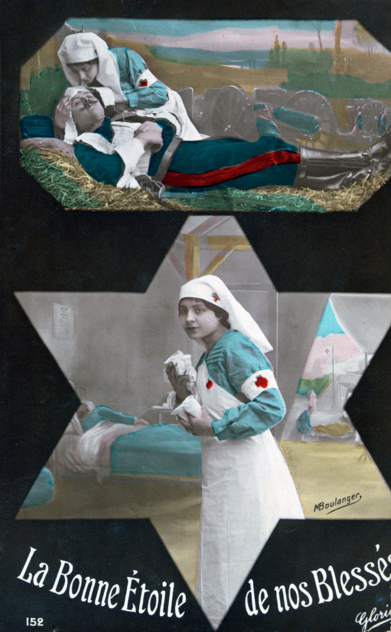 Franskt vykort från första världskriget, 1914-1918 av Unbekannt