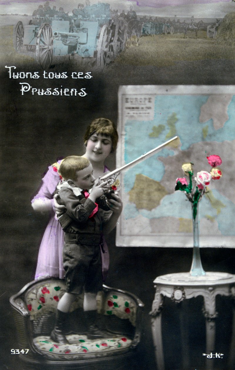 Franskt vykort från första världskriget, 1914-1918 av Unbekannt