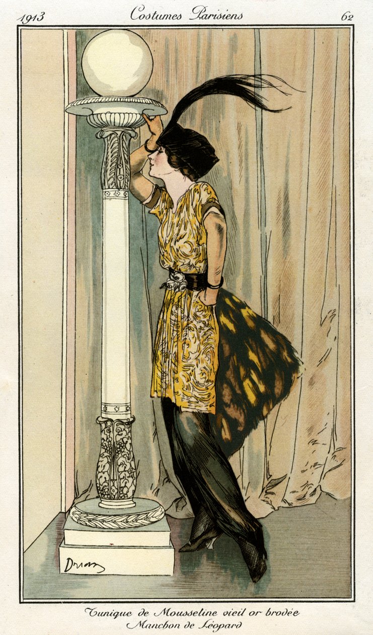 Franskt mode på 1900-talet, 1913 1938 av Unbekannt