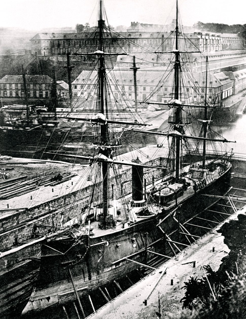 Franska fregatten, lArmide, 1867 av Unbekannt