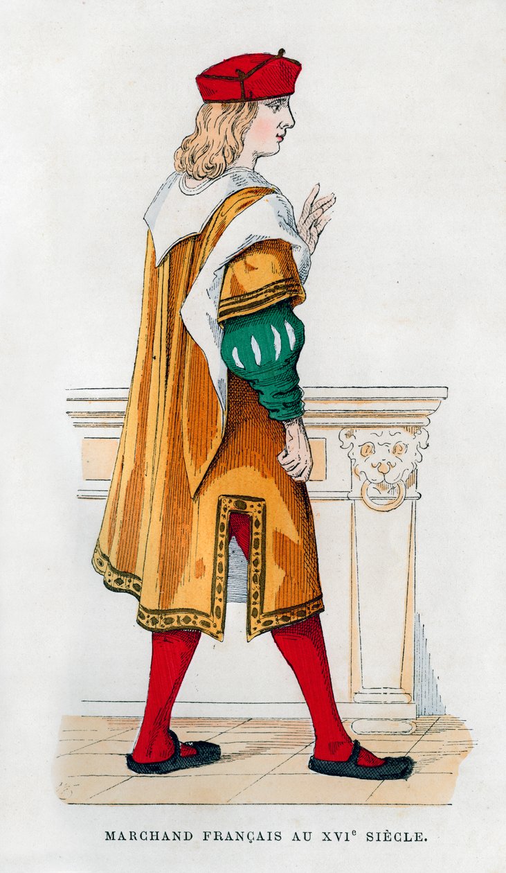 Fransk köpman på 1500-talet, 1882-1884 av Unbekannt