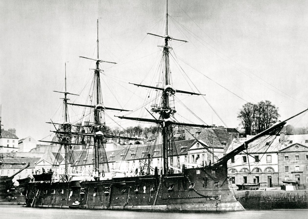 Franskt örlogsfartyg, lOcean, 1868 av Unbekannt