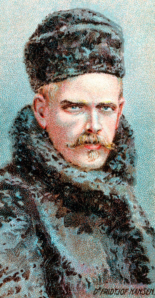 Fridtjof Nansen 1861-1930, norsk arktisk upptäcktsresande, vetenskapsman och diplomat, 1915 av Unbekannt