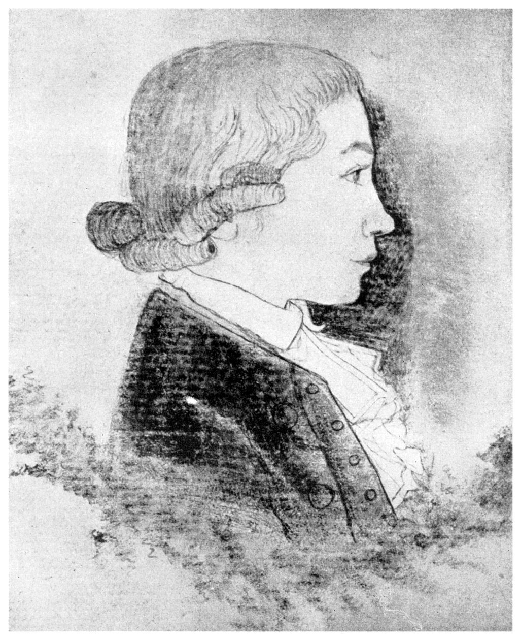 Friedrich Holderlin, tysk poet, 1800-talet 1956 av Unbekannt