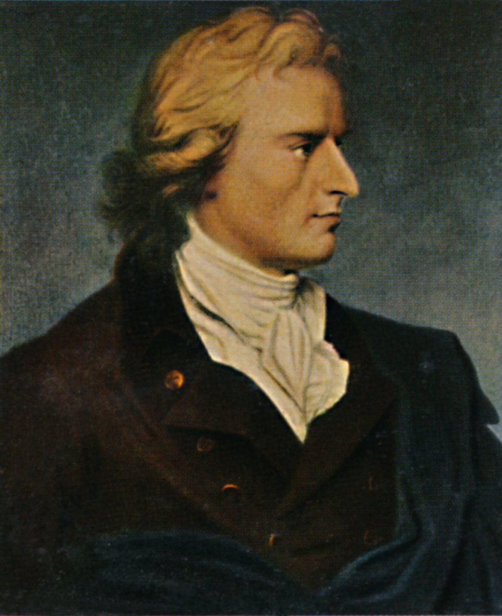Friedrich von Schiller 1759-1805. - Målning av Kügelgen, 1934. av Unbekannt