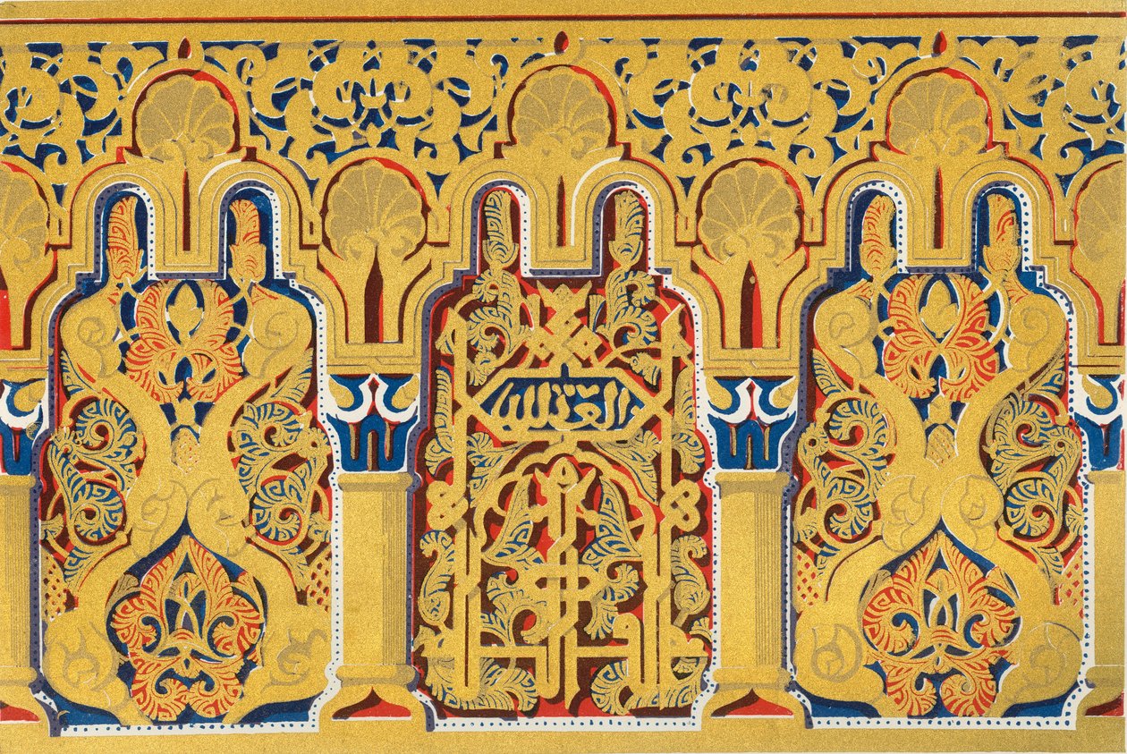 Fris i övre kammaren, House of Sanchez, 1907. av Unbekannt