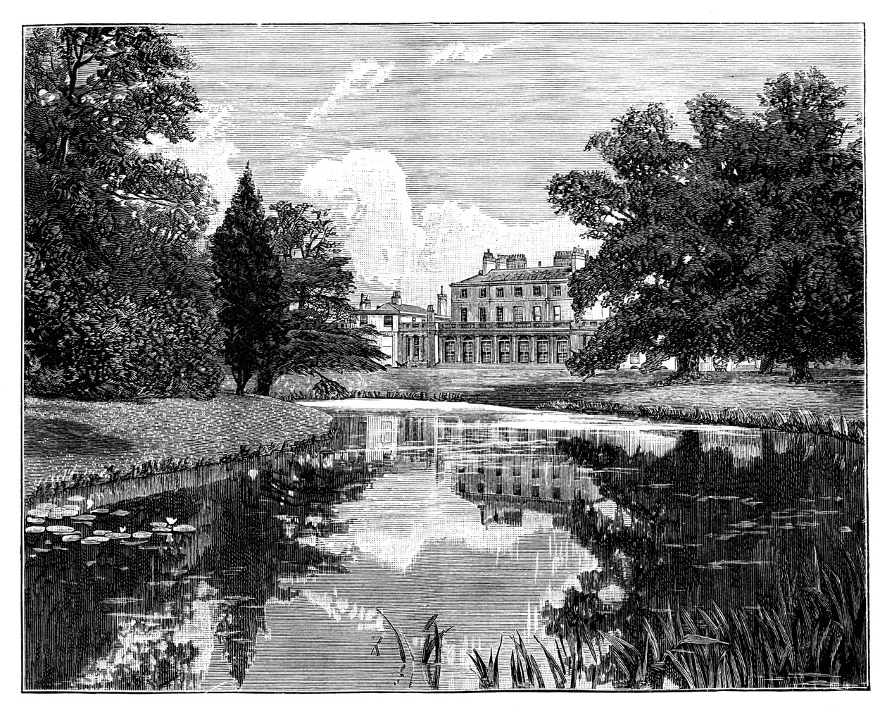 Frogmore House, nära Windsor Castle, Berkshire av Unbekannt