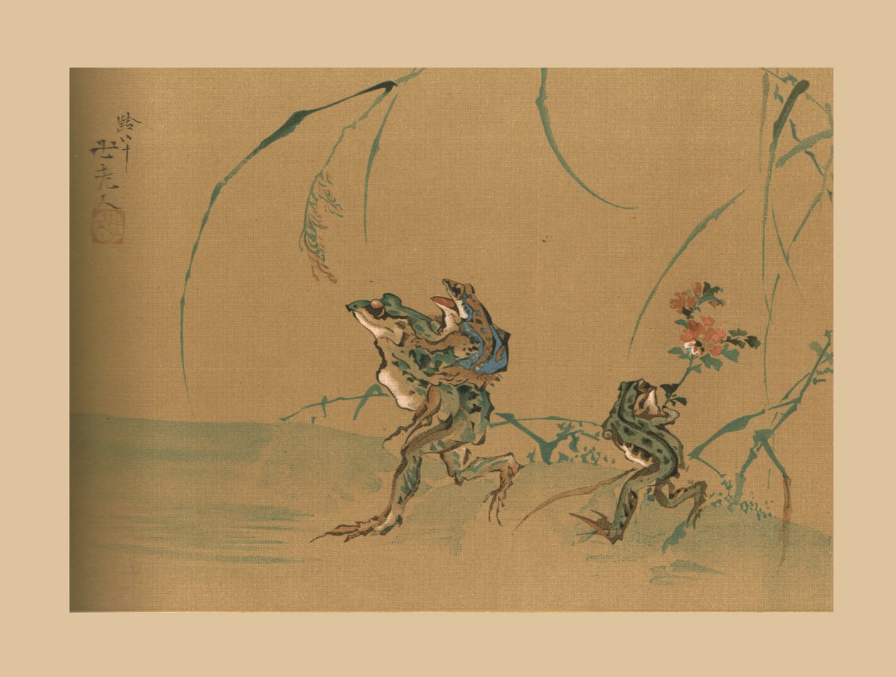 Frogs Holiday, sent 1700-tidigt 1800-tal, 1886 av Unbekannt