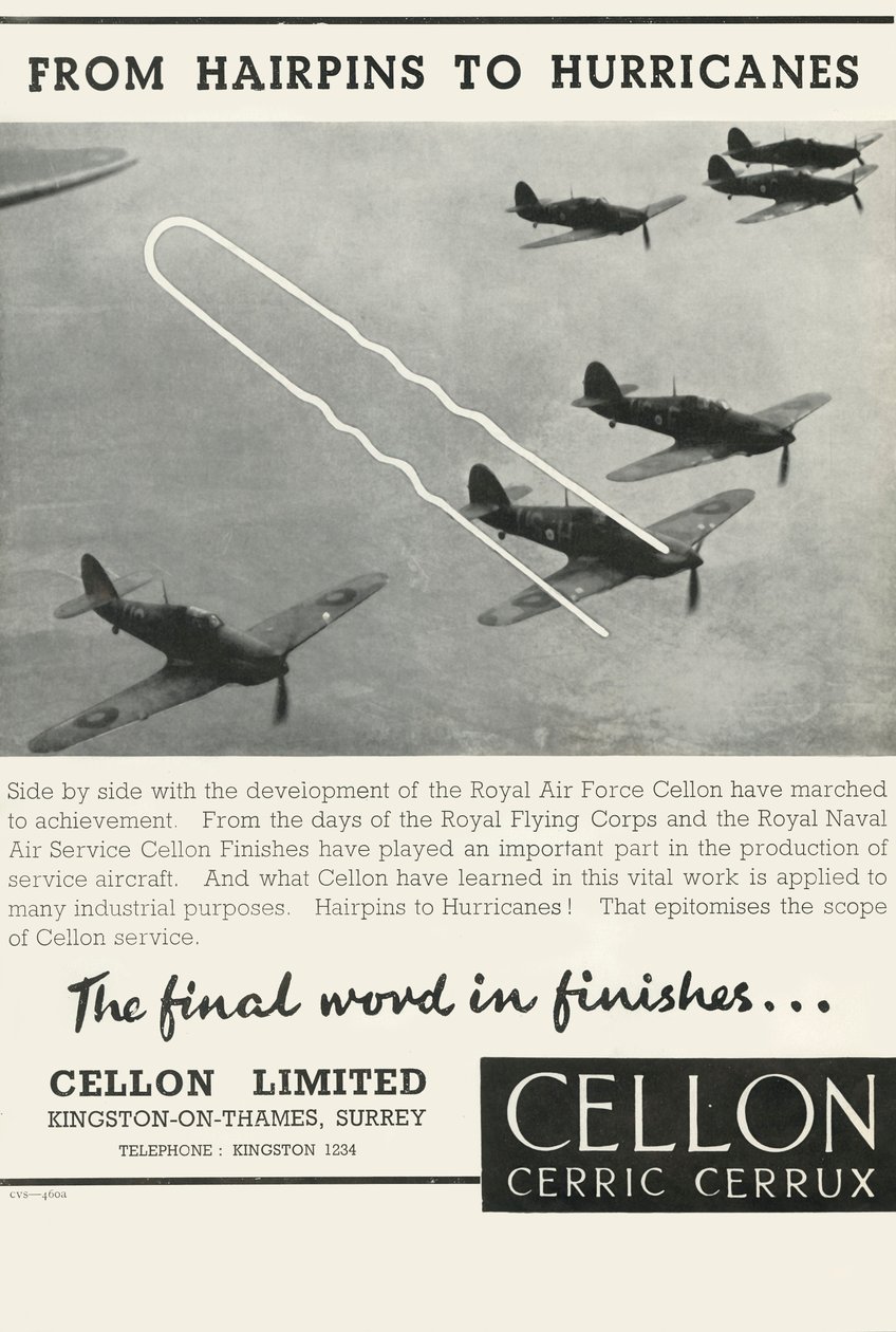 Från hårnålar till orkaner - Cellon Limited, 1941. av Unbekannt