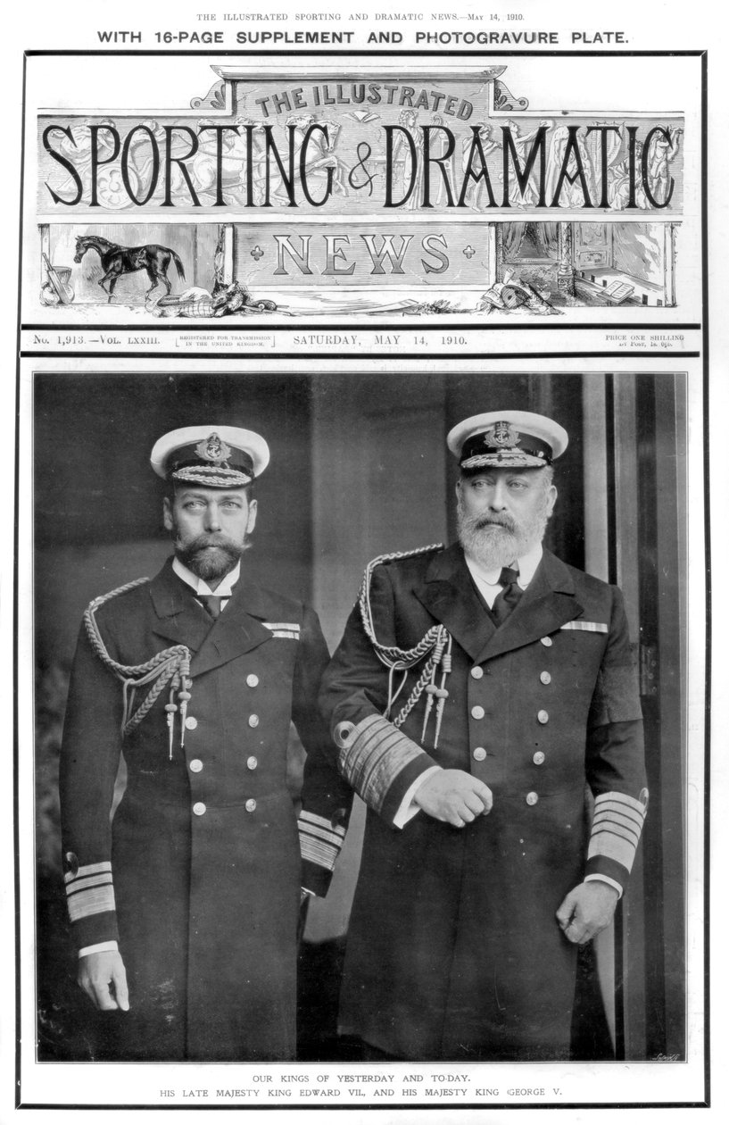 Framsidan av The Illustrated Sporting and Dramatic News, 14 maj 1910 av Unbekannt
