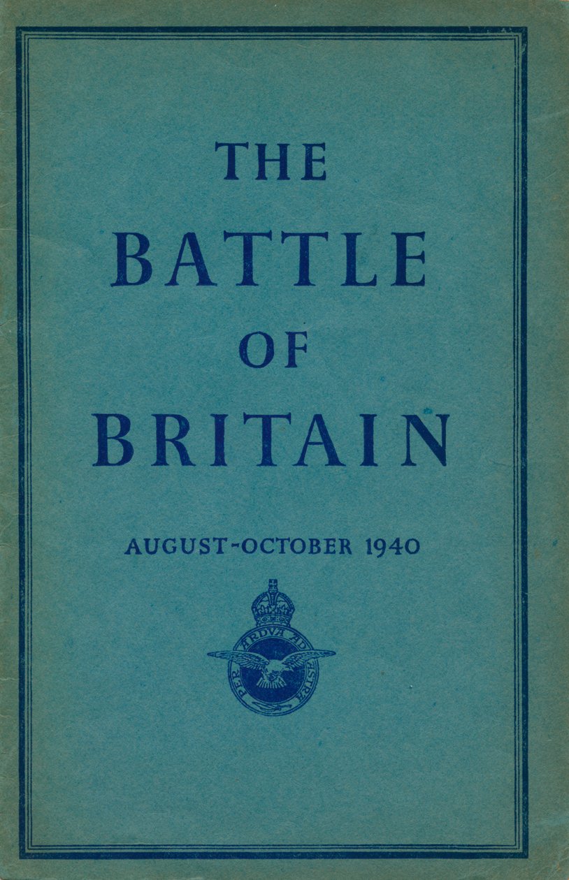 Första sidan av The Battle of Britain, 1940 av Unbekannt
