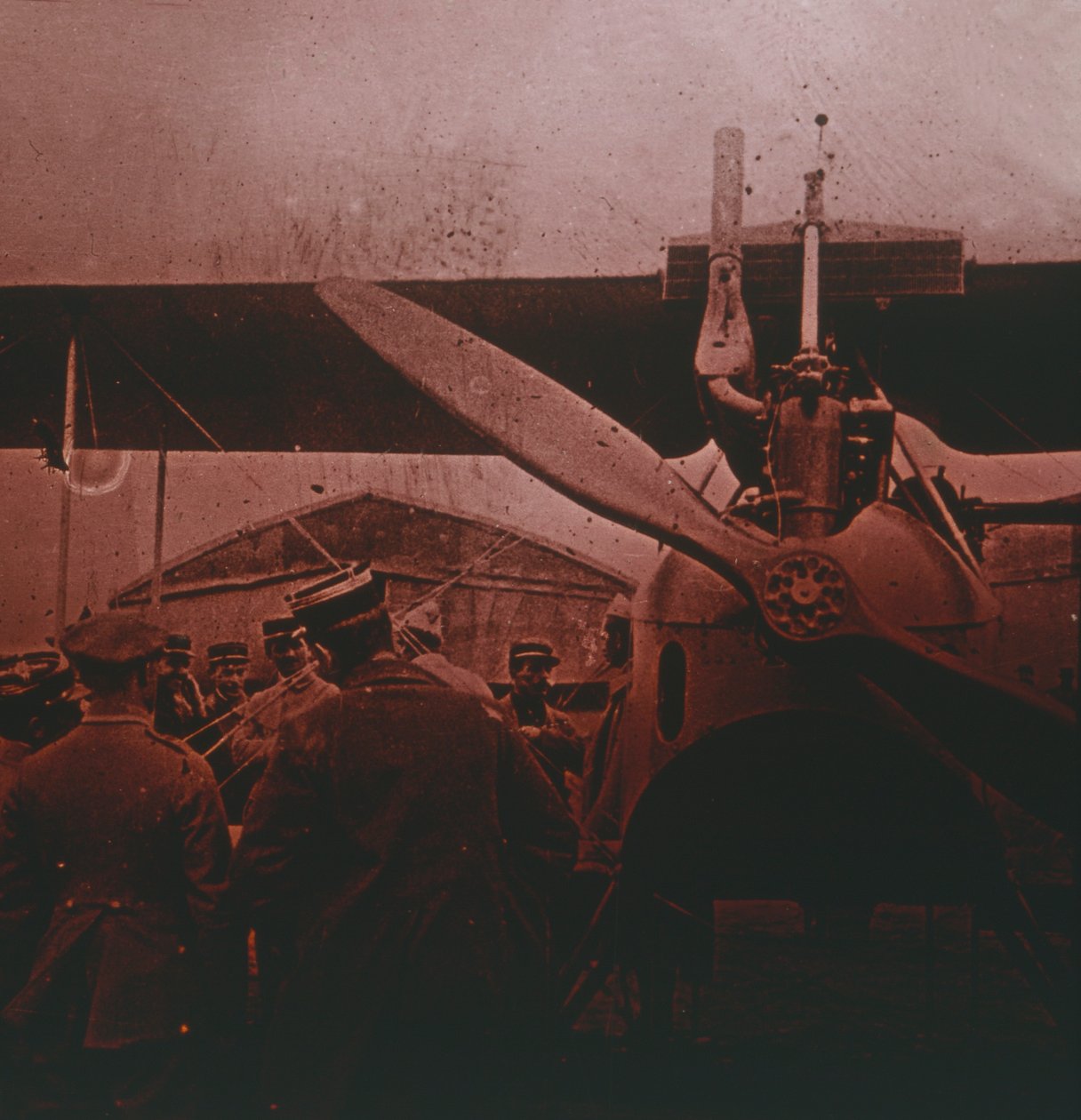 Framifrån av Gotha, c1914-c1918. av Unbekannt