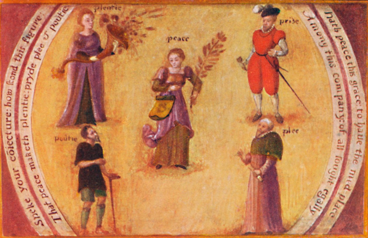 Fruit Trenchers of the Jacobean Period, c1600, 1903 av Unbekannt