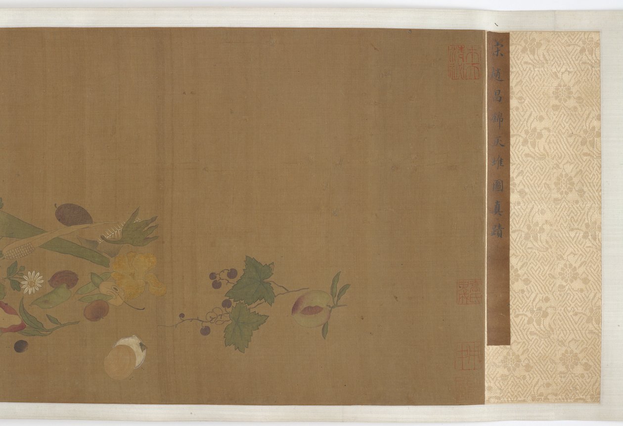 Frukter, grönsaker, blommor och insekter, Mingdynastin, 1368-1644. av Unbekannt