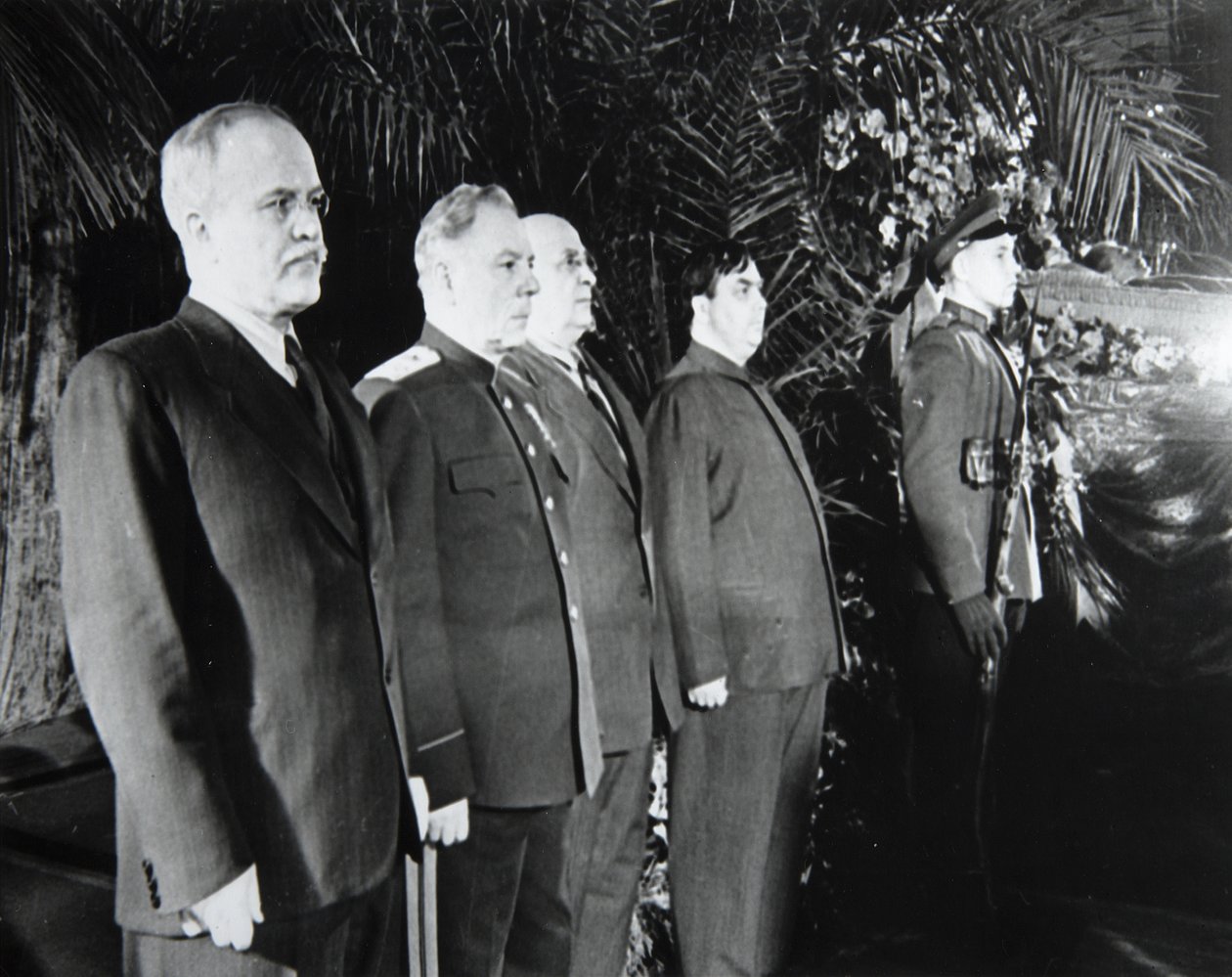 Joseph Stalins begravning, Moskva, Sovjetunionen, mars 1953 av Unbekannt