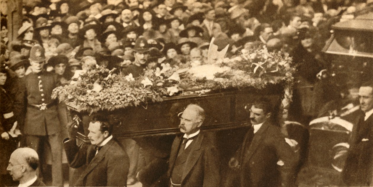Marie Lloyds begravning, Hampstead, London, 12 oktober 1922, 1933. av Unbekannt