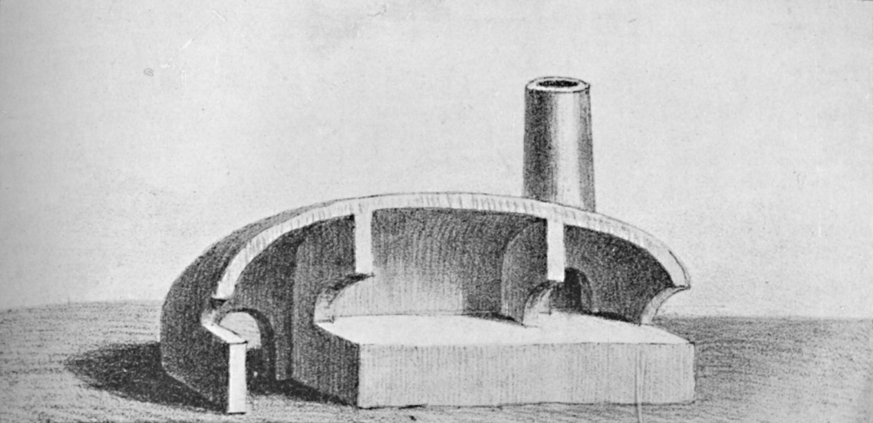 Ugn använd i lukten av koppar, c1826, 1911 av Unbekannt