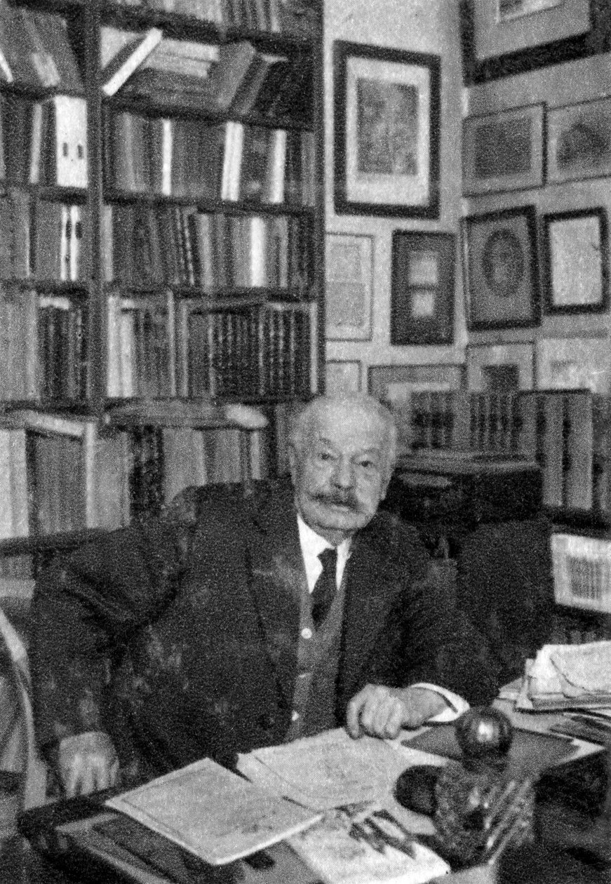 G Lenotre, fransk historiker och dramatiker, 1924 av Unbekannt