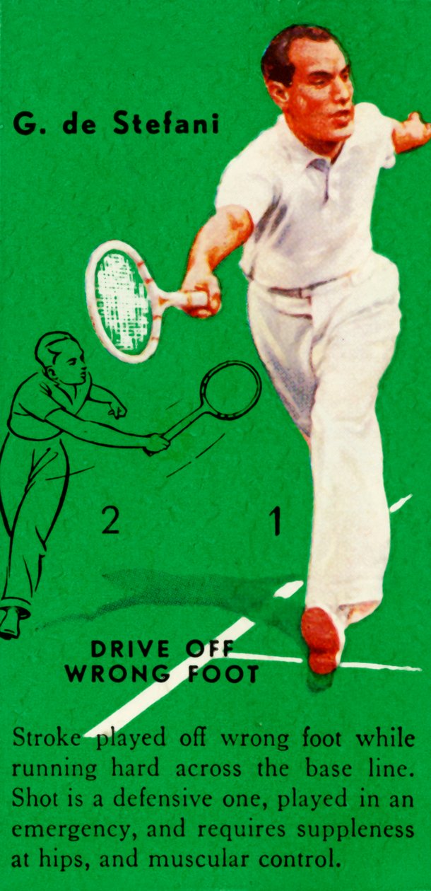 G. de Stefani - Drive Off Wrong Foot, c1935. av Unbekannt
