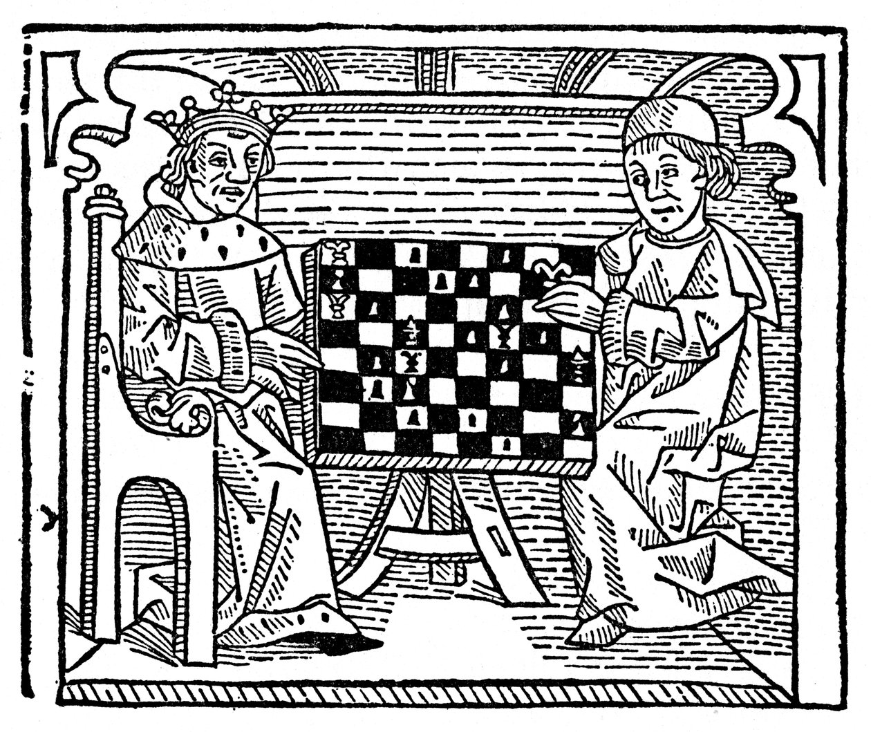 Spel och schackspel, 1474 1956 av Unbekannt