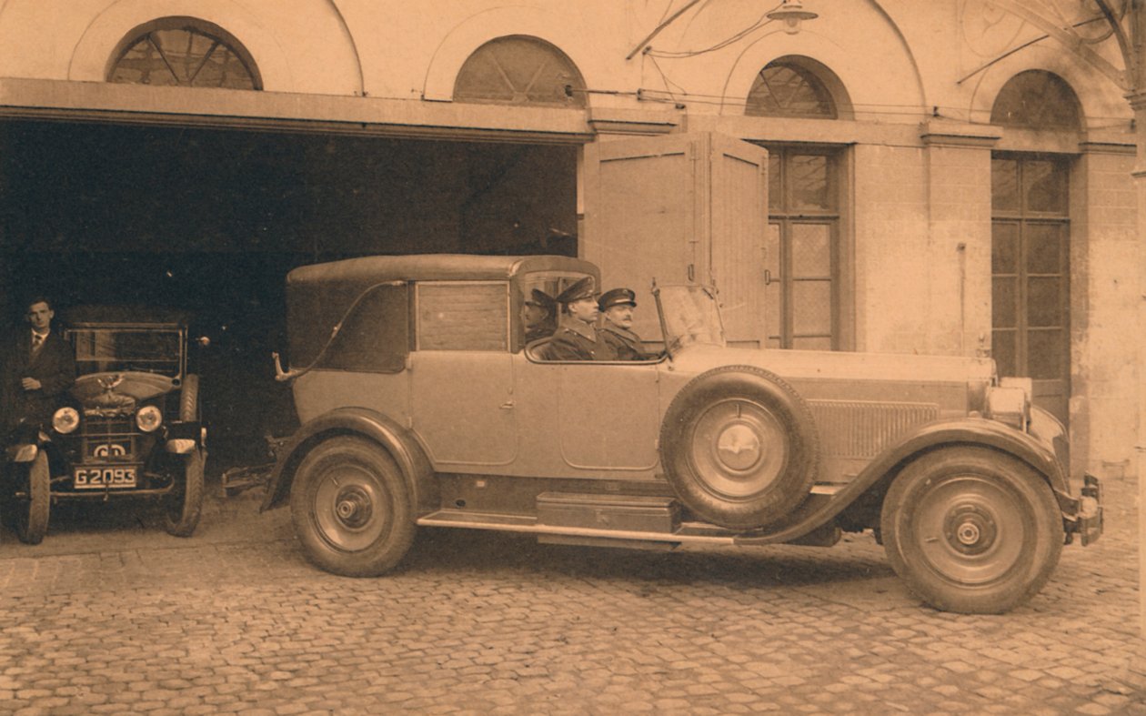 Garage vid den kubanska ambassaden i Bryssel, Belgien, 1927. av Unbekannt