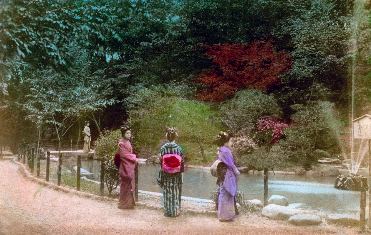 Trädgård, Japan av Unbekannt