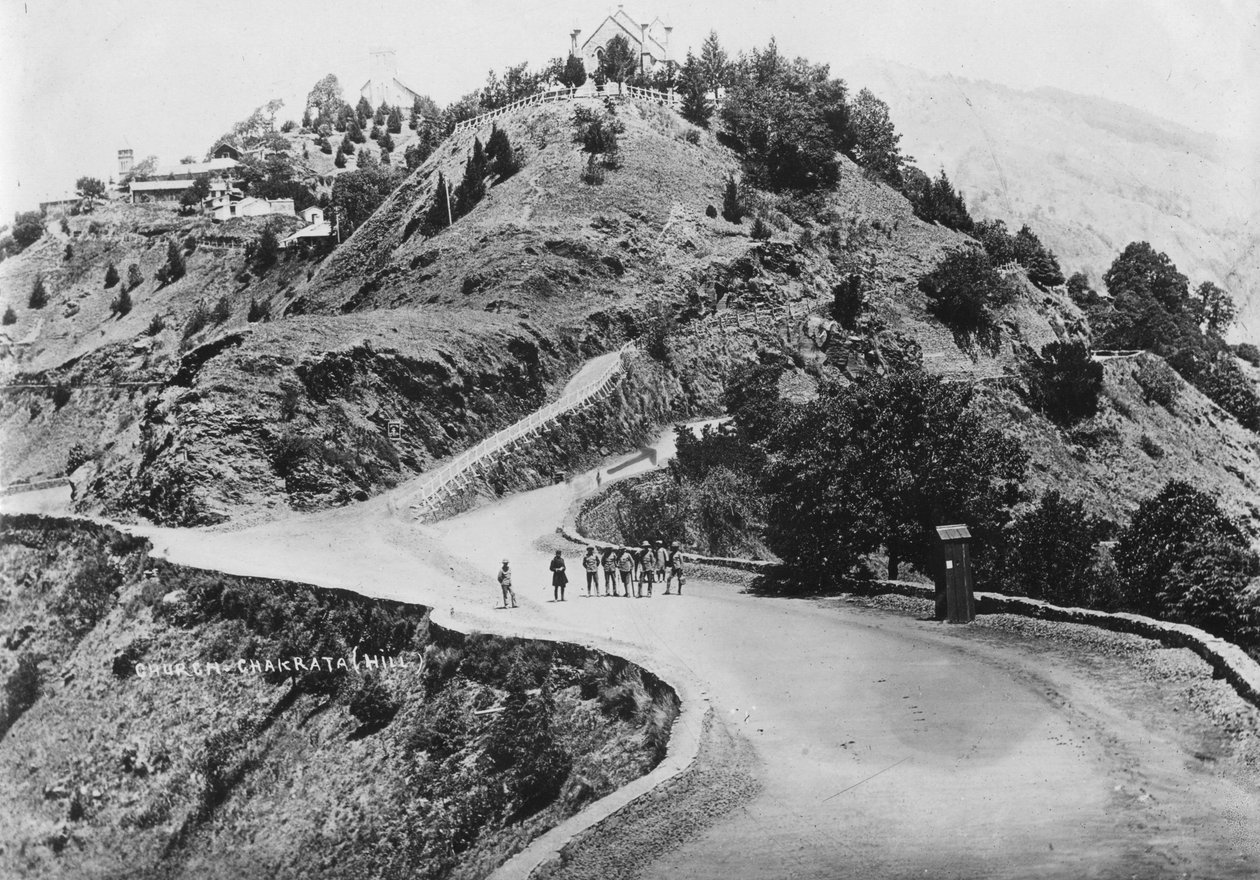 Garnisonskyrkan, Chakrata, 1917 av Unbekannt