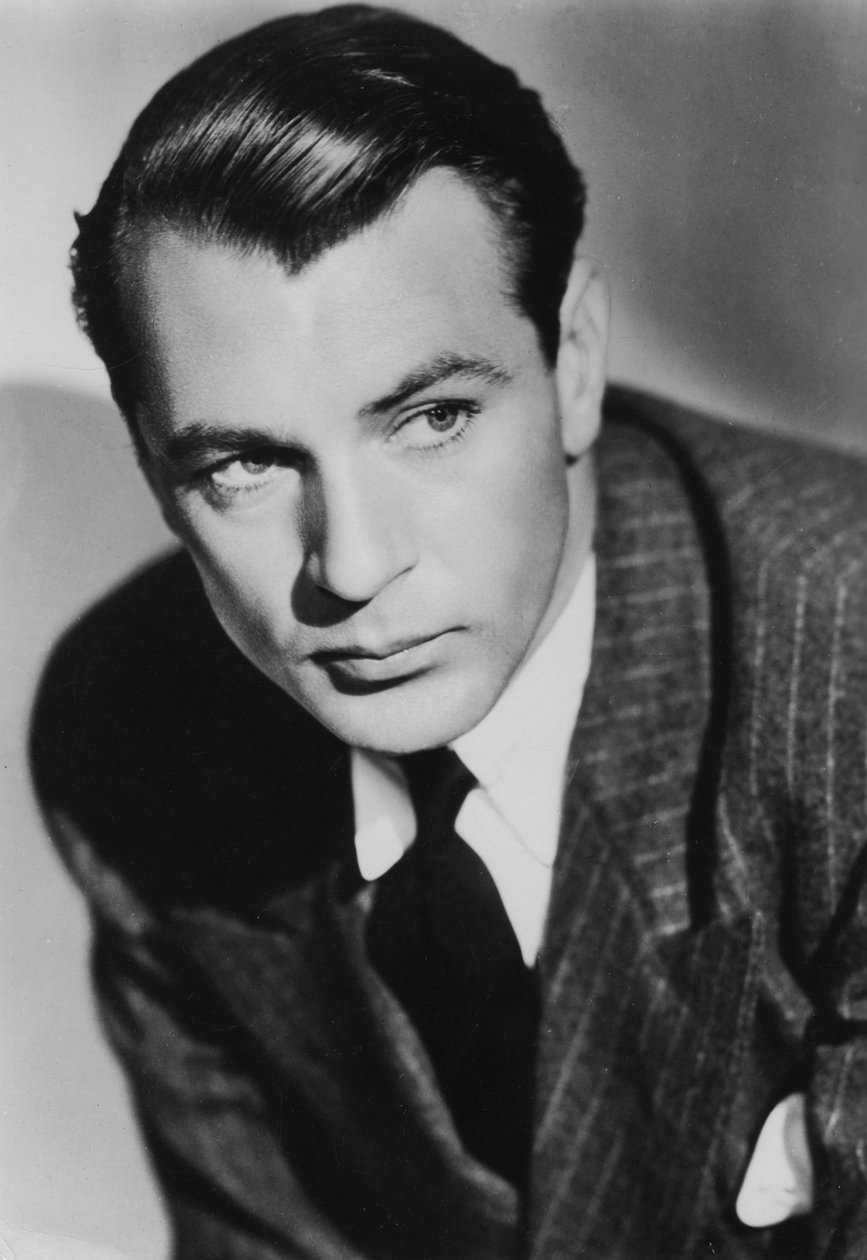 Gary Cooper 1901-1961, amerikansk skådespelare, ca 1930-talet av Unbekannt