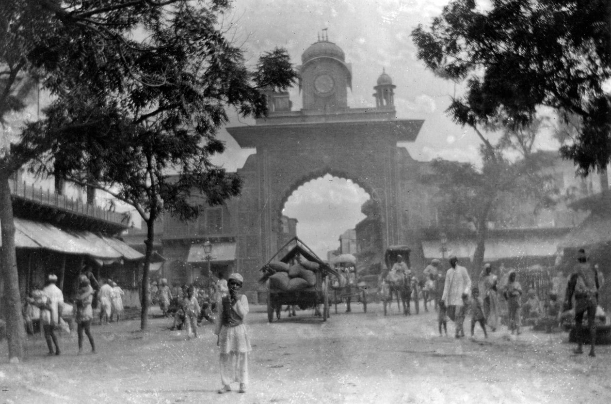 Porten till Muttra, Indien, 1917 av Unbekannt