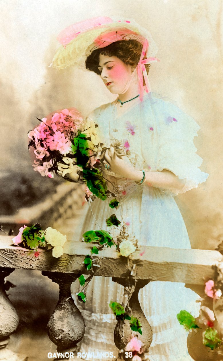 Gaynor Rowlands 1883-1906, engelsk skådespelerska, tidigt 1900-tal av Unbekannt