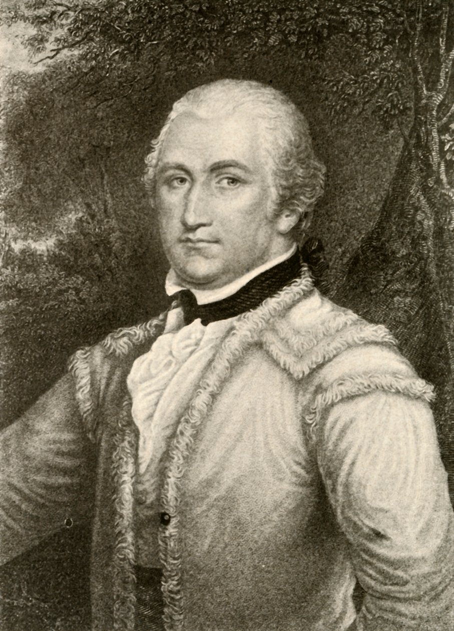 General Daniel Morgan i en jacka från Virginia Rangers, c1780, 1937. av Unbekannt