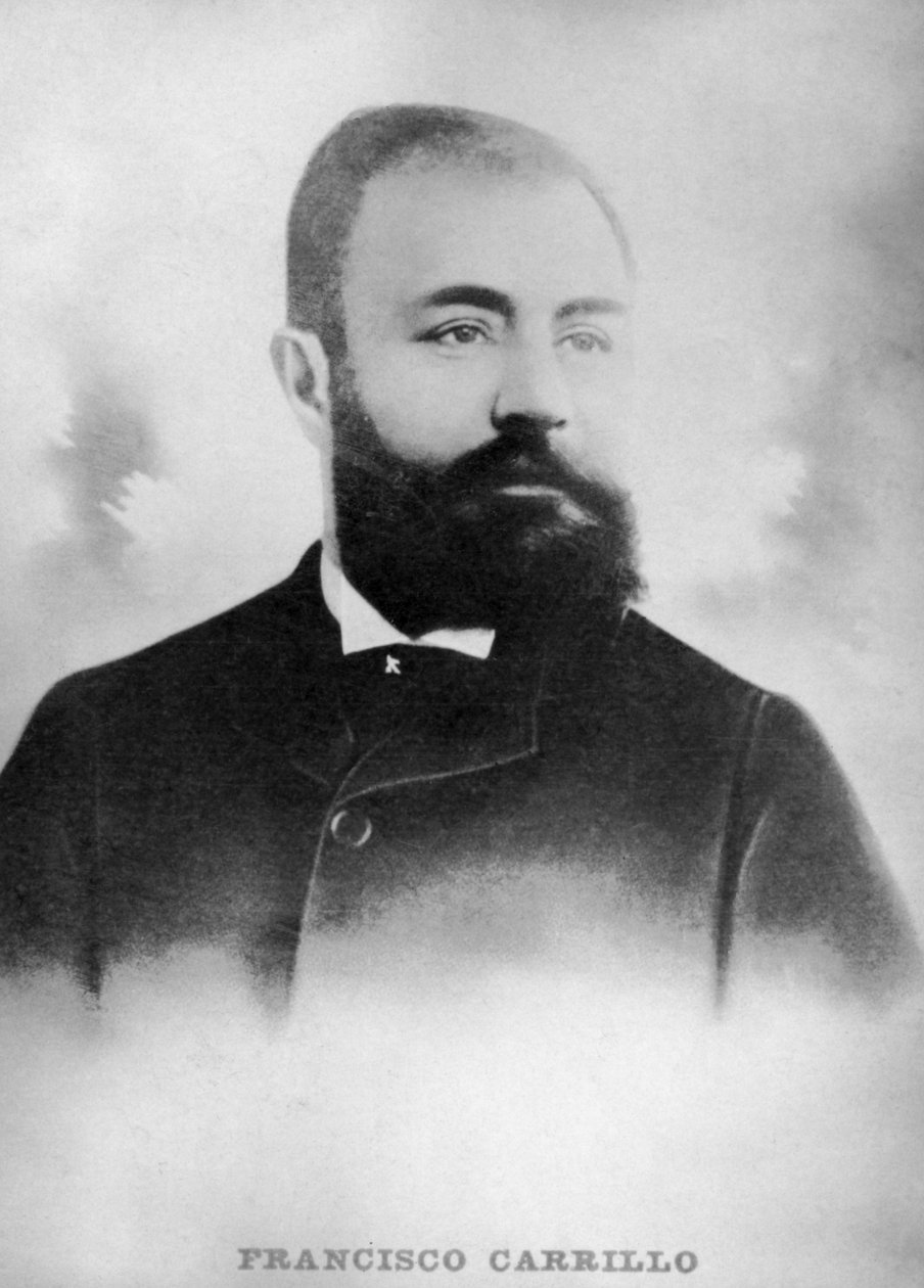 General Francisco Carrillo, kubanska befrielsearmén, c1910 av Unbekannt
