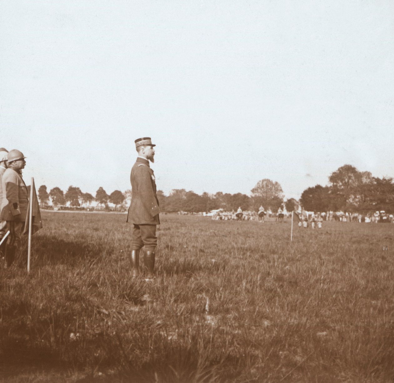 General Henri Gouraud, Chalons, Marne, norra Frankrike, c1914-c1918. av Unbekannt