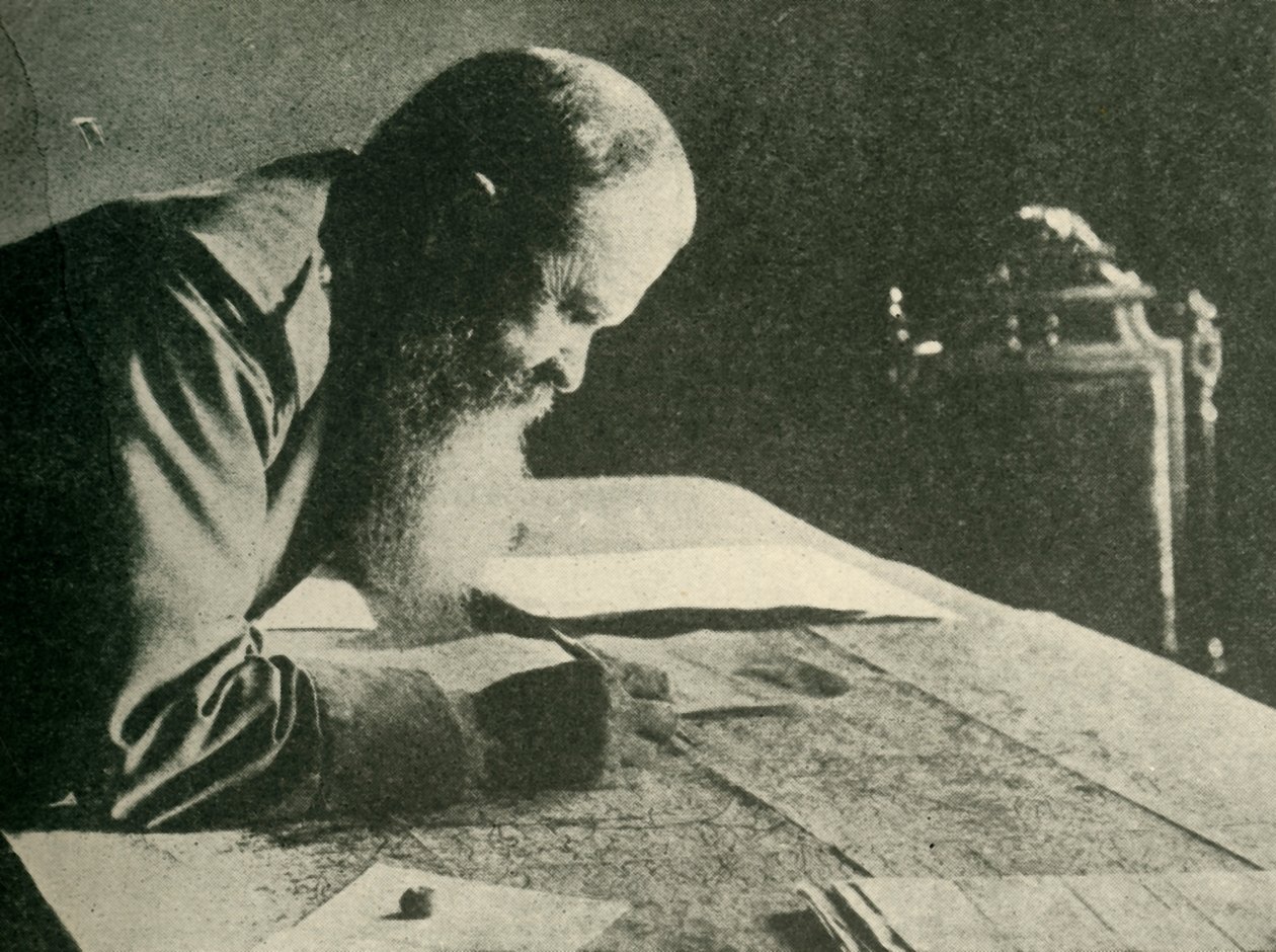 General Ivanoff, befälhavande för den sydryska gruppen..., första världskriget, 1915, c1920. av Unbekannt