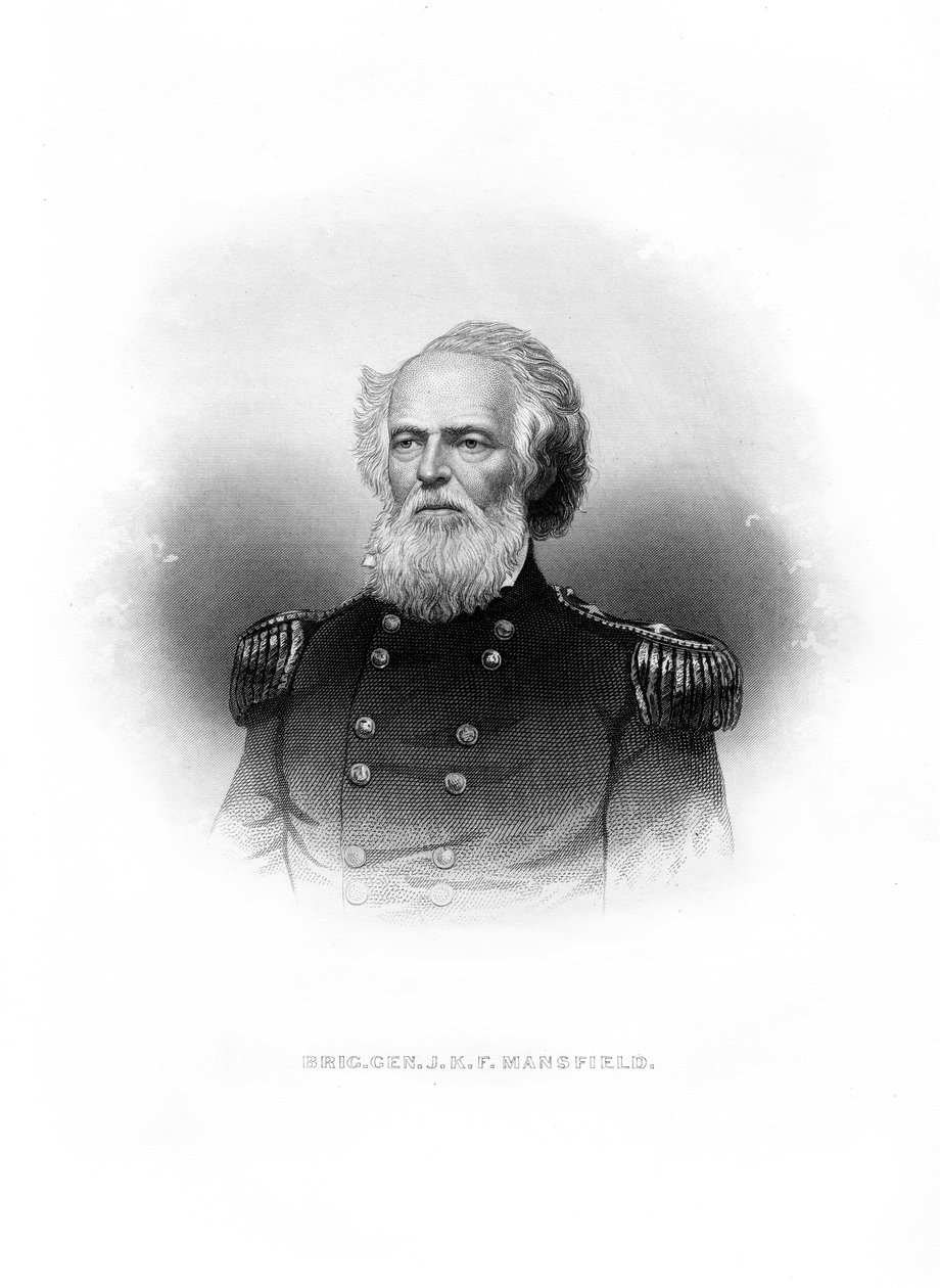 General Joseph King Fenno Mansfield, amerikansk soldat, 1872 av Unbekannt