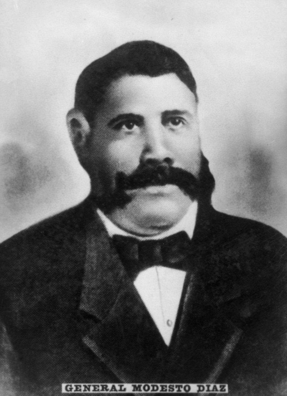 General Modesto Diaz 1826-1892, generalmajor för den kubanska befrielsearmén, c1910 av Unbekannt