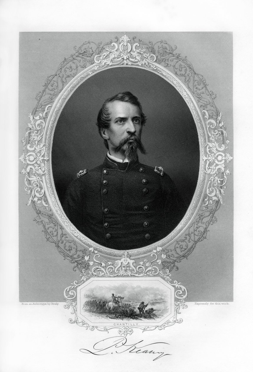 General Philip Kearny, officer i den amerikanska armén, 1862-1867 av Unbekannt