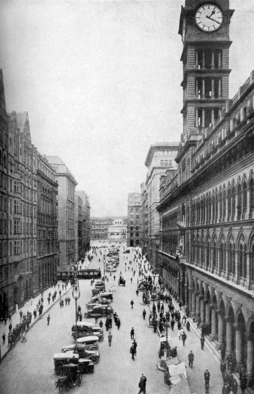 General Post Office, Martin Place, Sydney, New South Wales, Australien, c1924 av Unbekannt