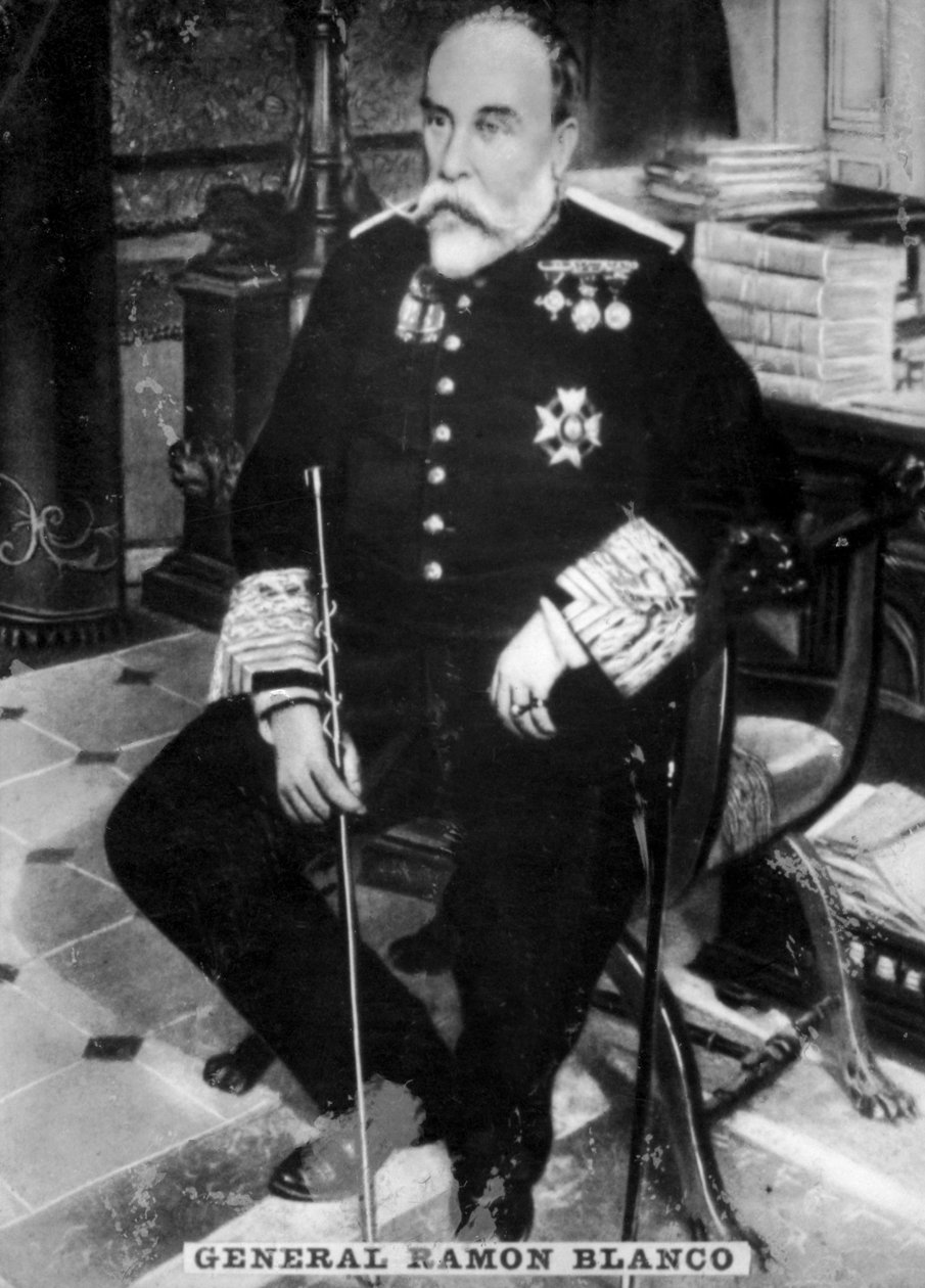 General Ramon Blanco, 1:e markis av Peña Plata 1833-1906 av Unbekannt