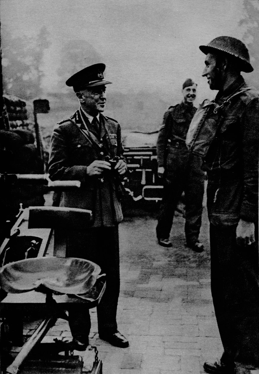 General Sir Frederick Pile, överbefälhavare, luftvärnskommando, 1943 av Unbekannt