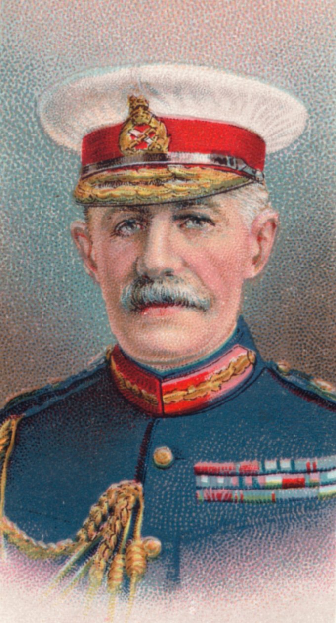 General Sir Horace Lockwood Smith-Dorrien 1858-1930, brittisk soldat, 1917 av Unbekannt