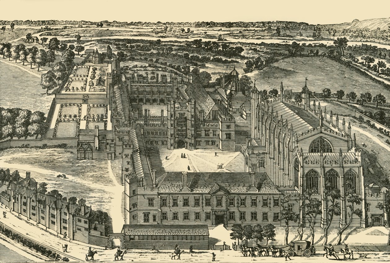 Allmän syn på Eton College, 1911. av Unbekannt