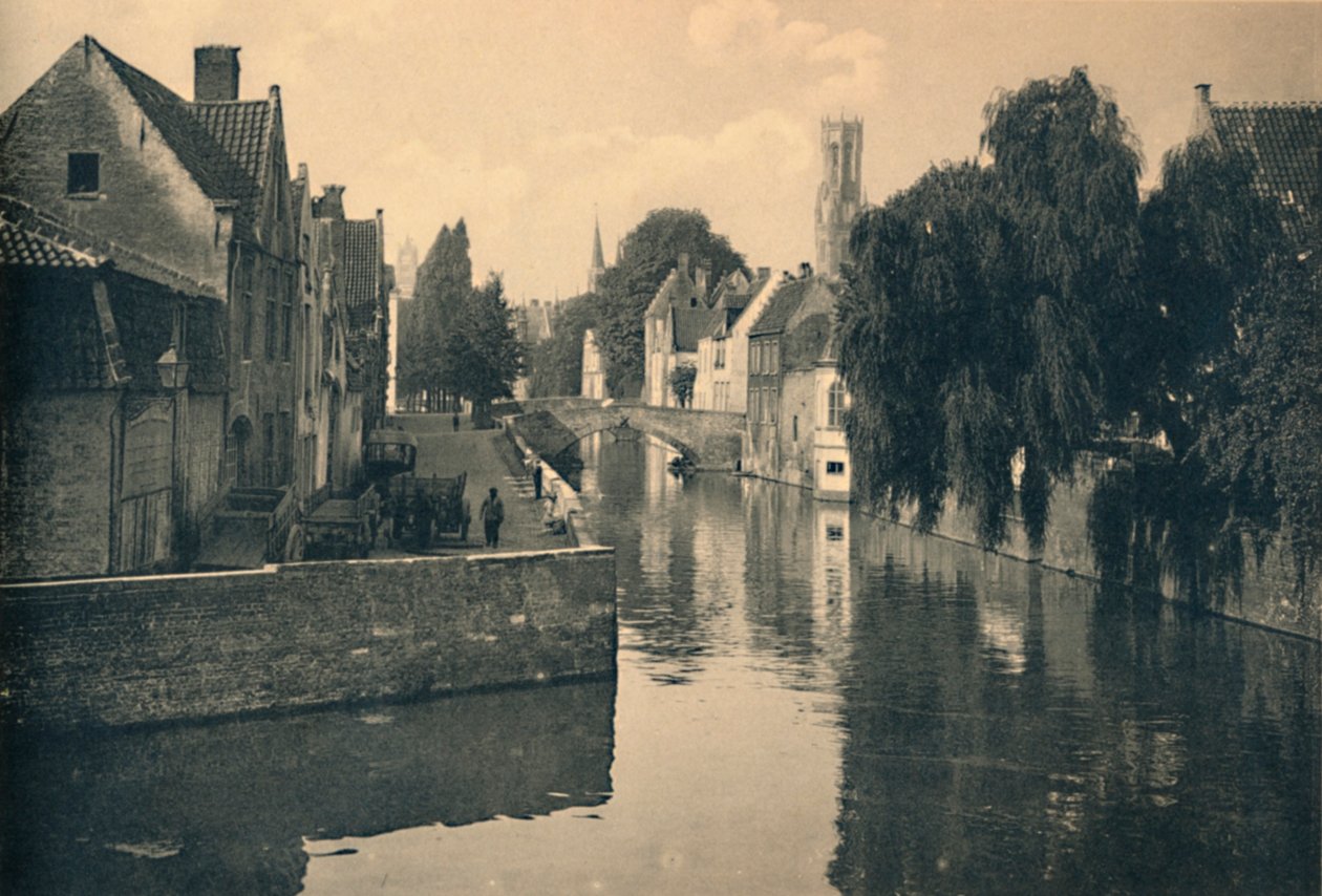 Översikt över den gröna kajen, c1910 av Unbekannt