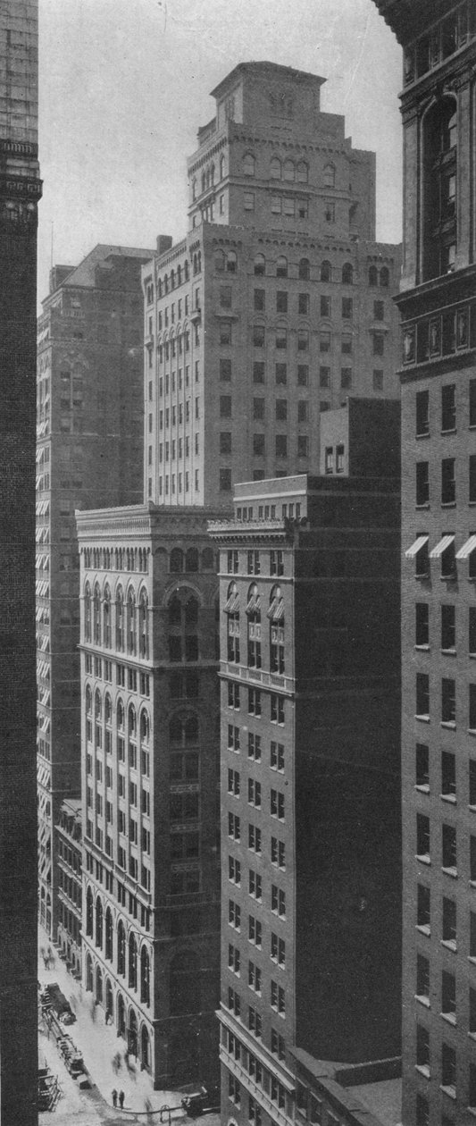 Översikt över Johns-Manville Building, New York City, 1924 av Unbekannt