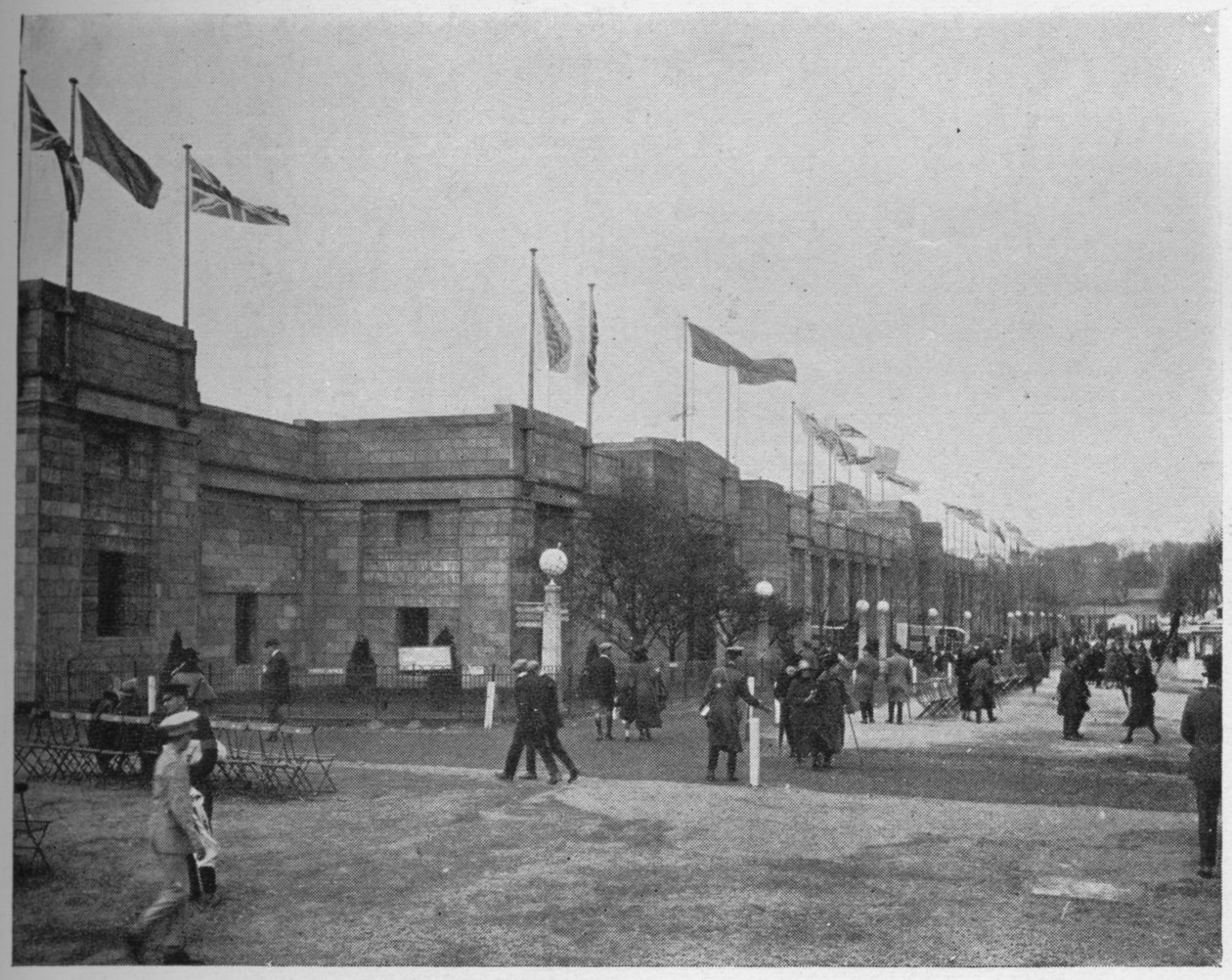 Allmän bild av Palace of Engineering, British Empire Exhibition, Wembley, London, 1924 av Unbekannt