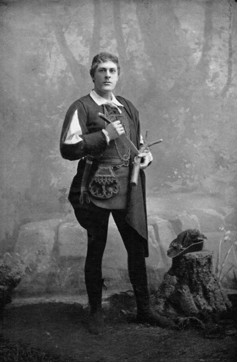 George Alexander 1858-1918, engelsk teaterskådespelare av Unbekannt
