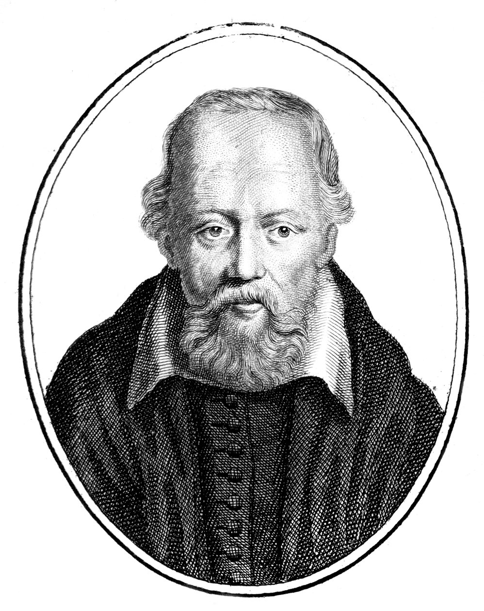 George Buchanan, skotsk historiker och humanistforskare från 1500-talet av Unbekannt
